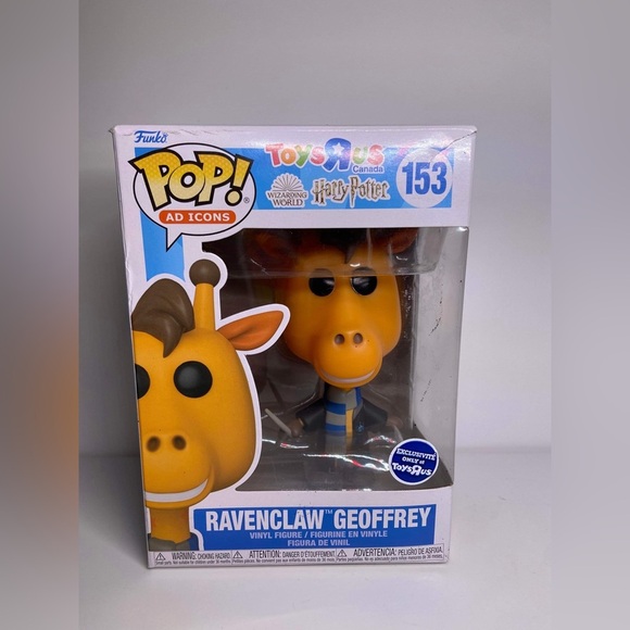 Funko POP! AD Icons: Harry Potter - Ravenclaw Geoffrey Toys R Us Exclusive #153 - Picture 1 of 4